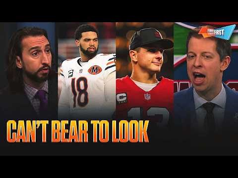 Caleb Williams talks missed final play, Are the Bills and Chargers actual threats in the AFC? | FTF