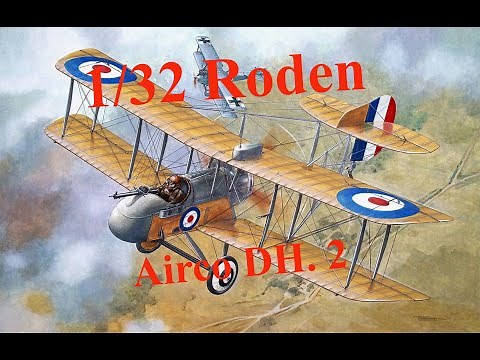 Roden 1/32 Airco DH.2, Part 1- Cockpit