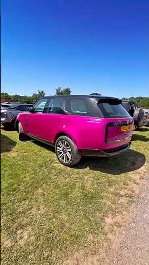 Range Rover SV Pink Edition #car #luxurycar #rangerover #4x4