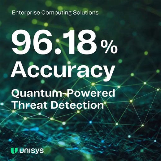 What if you could balance complex datasets in milliseconds instead of hours? Unisys' quantum research, published by IEEE, generates high-quality synthetic attack data that improves AI threat detection by up to 96.18%. See how quantum computing is solving real-world data challenges. http://spr.ly/6186ADxHk | Unisys