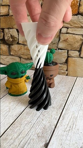 3D Printing Spiral Cone 🌀 Satisfying Anti Stress Fidget ASMR Build #3dprinting