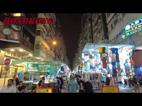 Tung Choi Street Market | Chợ Quý Bà Mong Kok | Ladies' Market | Hong Kong by Night