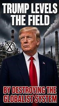 Trump Levels The Playing Field By Destroying The Globalist System #shorts