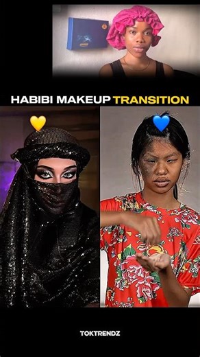 Habibi makeup challenge.