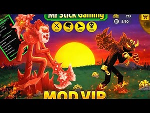 Stick War Legacy Mod Vip Download Link Mediafire 😁 New Update 😱 Unlimited Everything 🤫