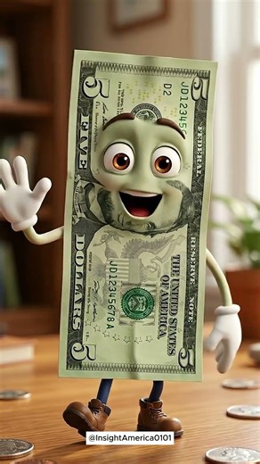 “Hidden Secrets of the $5 Dollar Bill You Never Noticed!”#5dollars #usa #viral #usashorts #usatrend