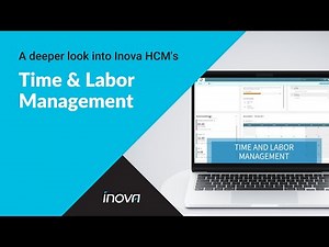 Deeper Dive: Inova HCM Time and Attendance | Time Tracking, PTO, Approvals & Workforce Analytics