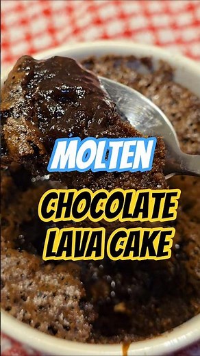 Quick Lava Cake Recipe (Ready in 15 Minutes