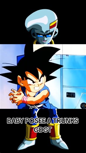 BABY POSEE A TRUNKS DBGT #viral #parati #animese #trunks #baby