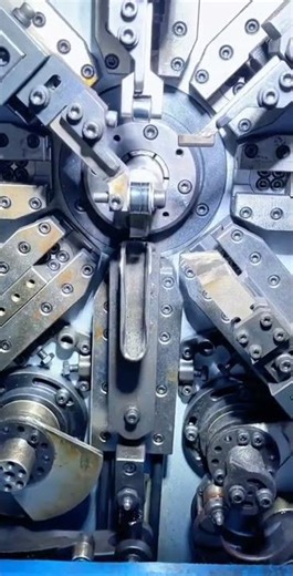 spring making machine from plate b #shorts