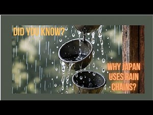 Rain Chains Magic: Secrets of Japan’s Water Art!