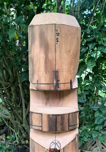 Transforming Wood into Stunning Marquesan Tiki Art