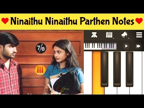 Ninaithu Ninaithu Parthen | 7G Rainbow Colonoy | Piano Tutorial