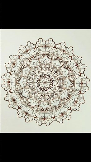 Mandala art #stepbystep #drawingforbeginners