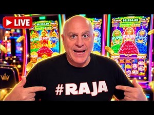 🔴 My LIVE SLOTS at Agua Caliente Casino in Rancho Mirage! - RAJA