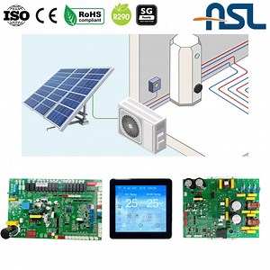 [Hot Item] 3kw/4kw Single Phase/Three Phase Solar Energy Power Grid Power Hybrid Supply Controller PCBA for Inverter Heat Pump Water Heater Swimming Pool Heater