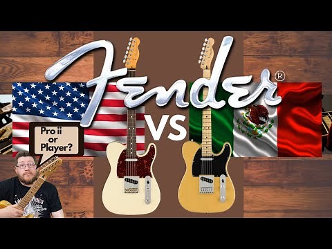 Fender Player Vs Professional II Telecaster: Which One Would You Buy?