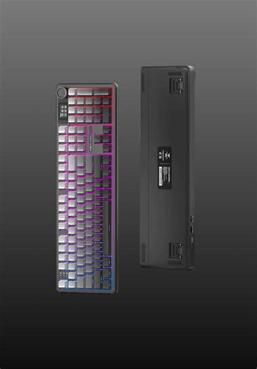 Explore the Creamy Aula F108 Pro Mechanical Keyboard