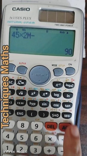 How to use calculator memory key 🗝️#youtubeshorts