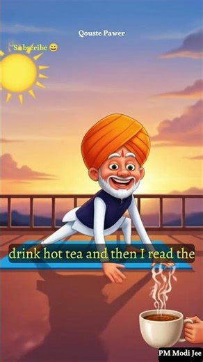 Modi Ji’s Secret Energy Source 😂 | Cartoon Comedy Short