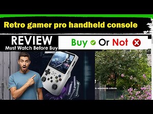 Retro gamer pro handheld console Review | Is retro gamer Worthy or Not | Retro gamer Pros and Cons