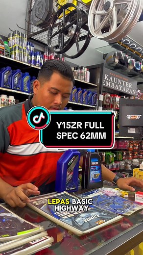 Yamaha Y15ZR Full Spec 62MM - Upgraded Performance Parts!