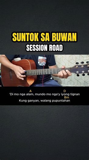 Suntok Sa Buwan - Session Road | Easy Guitar Tutorial | Boss Biong