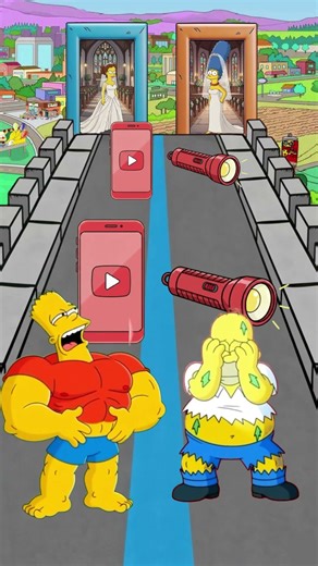 Doctor Bart Simpson vs Zombie Homer 🩺🧟‍♂️ | The Simpsons#games #gameplay #funny #simpsons