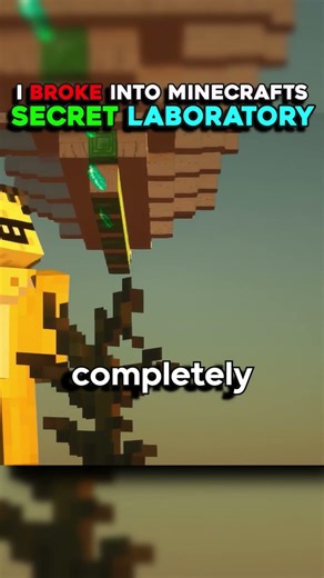 I Broke Into a Secret Minecraft Laboratory