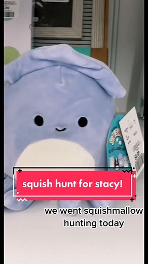 squishmallow hunting! excited that I could finally add Stacy to my collection🤍 #squishmallows #stacey #squish #squishmallowhunting #squishhaul