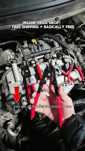 Thought this price was a typo! 😱 Free shipping too? Basically giving it away! 5 game-changing tools every DIYer needs in their box! 🤯 The tool kit your mechanic doesn't want you to know about! 🤫 Stop breaking clips and scratching your paint! Do this instead. 🛠️ POV: You finally found the cheat code for car repairs. 🏎️💨 Automotive Electrical Disconnect Pliers Kit,Auto Repair Plier,High-Carbon Steel Connector Separator 60 ° Pliers,Hose Clamp Plier,Car Trim Clip Removal Pliers,Plug Release To