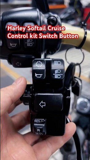 '16-'24 Harley Softail Cruise Control Kit Switch Button#harley #performance #clubstyle #harleyaudio