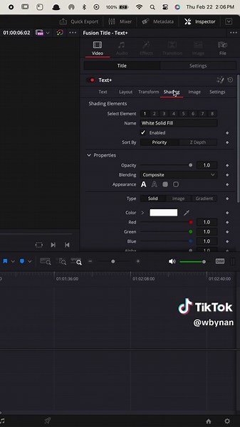 Glowing text in Davinci Resolve #videoediting #davinciresolve #editingtutorial #editing101