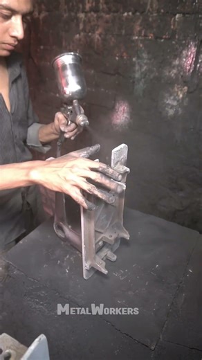 Painting Process of Sewing Machine