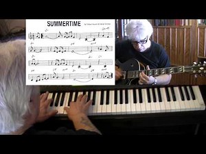 Summer Time - guitar & piano jazz cover - Yvan Jacques