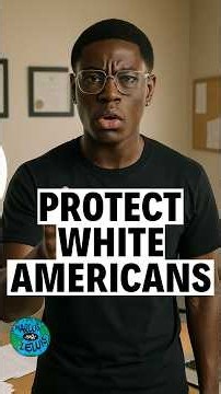 Black man gets upset because white people are taking this from black people..