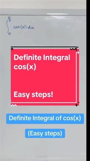 Definite Integral of cos(x): Easy Steps Explained
