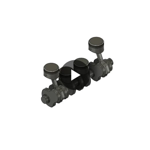 Multi-Cylinder Crankshaft Mechanism CAD Model | HapiHygi Innovations Pvt. Ltd. posted on the topic | LinkedIn