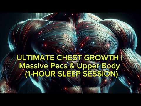 Ultimate Chest Growth | Massive Pecs & Upper Body Aesthetics (1-Hour Sleep Session)