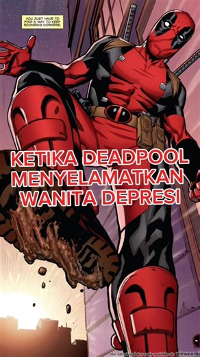 When Deadpool saved a depressed woman