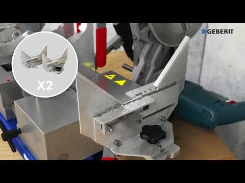 Geberit Media Butt welding machine functionality