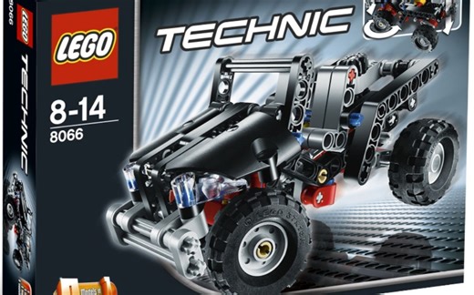乐高 机械组 8066 越野吉普 速组评测