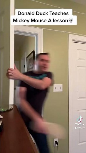 Mickey Mouse gets destroyed