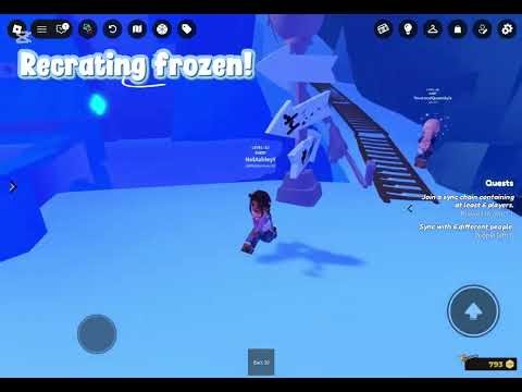 WAIT ELSA | LET IT GOOO BY ELSA #Elsa#Anna#Frozen#Hehe#Movie#Roblox#Dancing#@aylaPlays-r1f