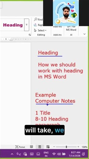 MS Word Headings: A Practical Example Walkthrough