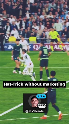 The Hat-Trick Without Marketing in Football