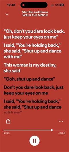 “shut up and dance” - walk the moon #spotify #editaudio #lyrics