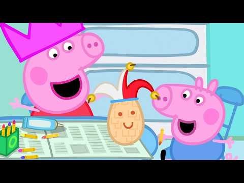 Humpty Dumpty 🎶 Peppa Pig Songs 🎹 Sing-Along for Kids 😜 Super Toons TV Nursery Rhymes & Kids Songs