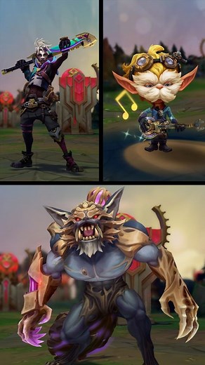 League of Legends on Instagram: "New chromas for your favorite Arcane skins are now in the Sanctum. Cash in your Ancient Sparks to unlock them all."