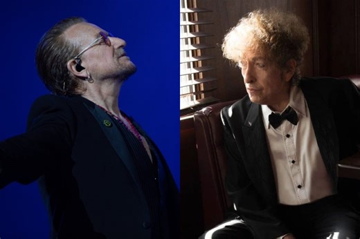 Bono revela qué canción de Bob Dylan se llevaría a una isla desierta